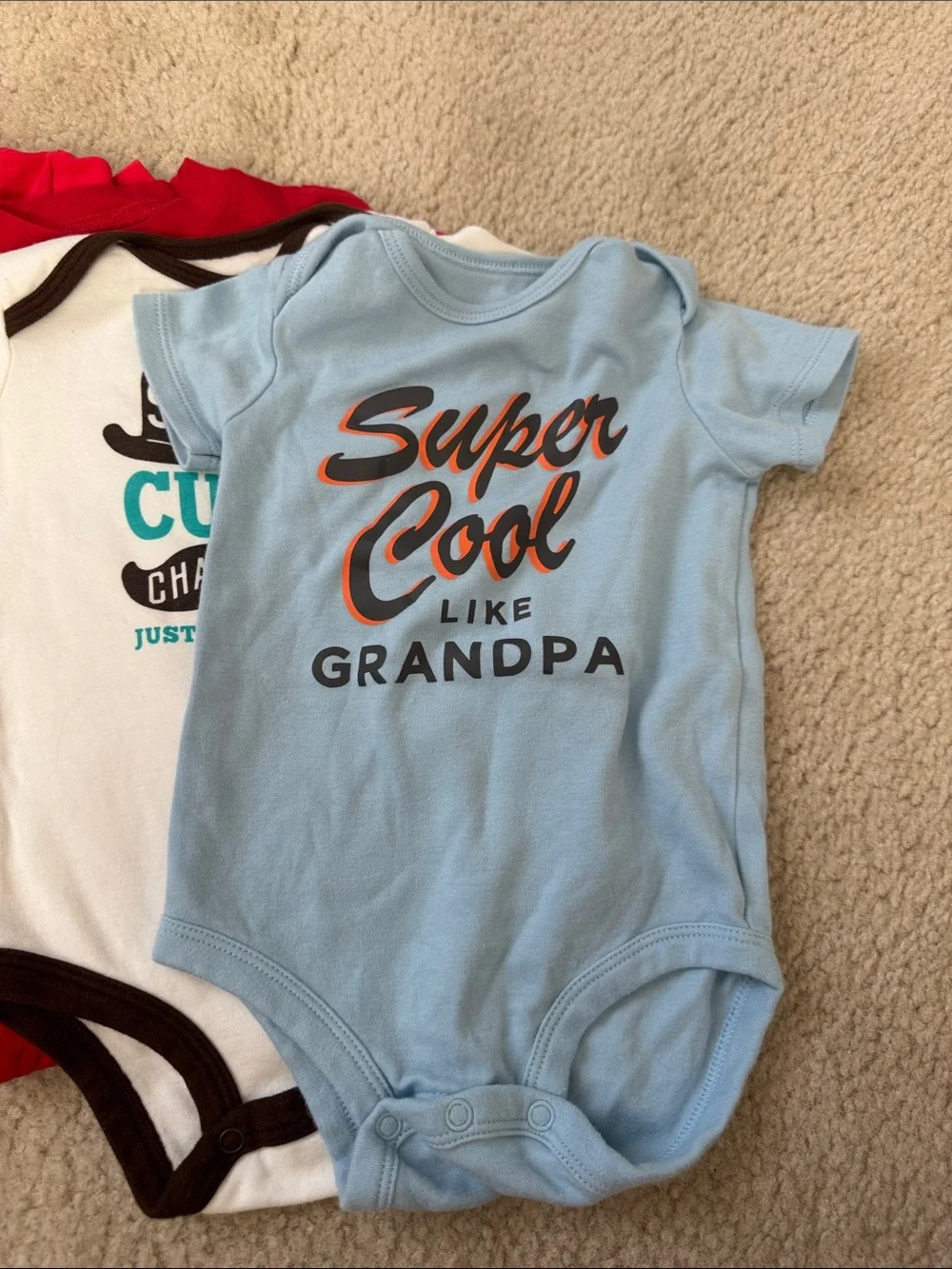 EUC Carter's Baby One-Piece Bodysuit Bundle - size 9 months